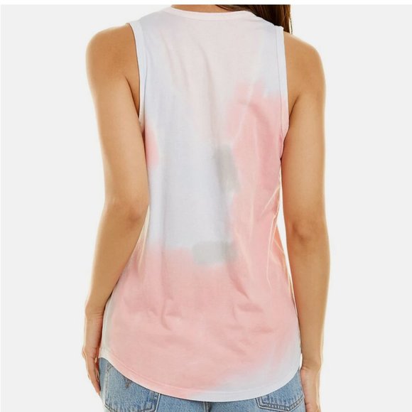 Zadig & Voltaire Tam Jormi Strass Tie Dye Tank Top with Rhinestones S M and L - Picture 2 of 10